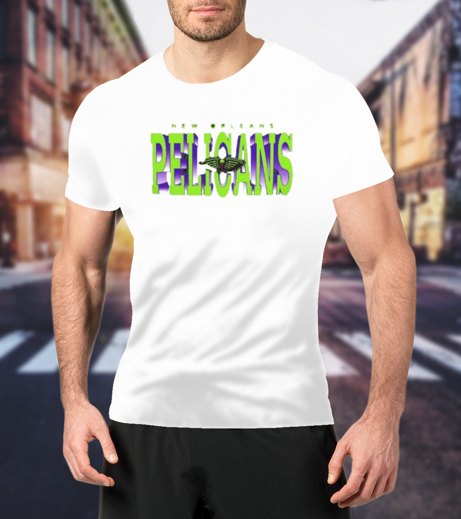 New Orleans Pelicans City Edition Sportiqe Tri-Blend Comfy T-Shirt