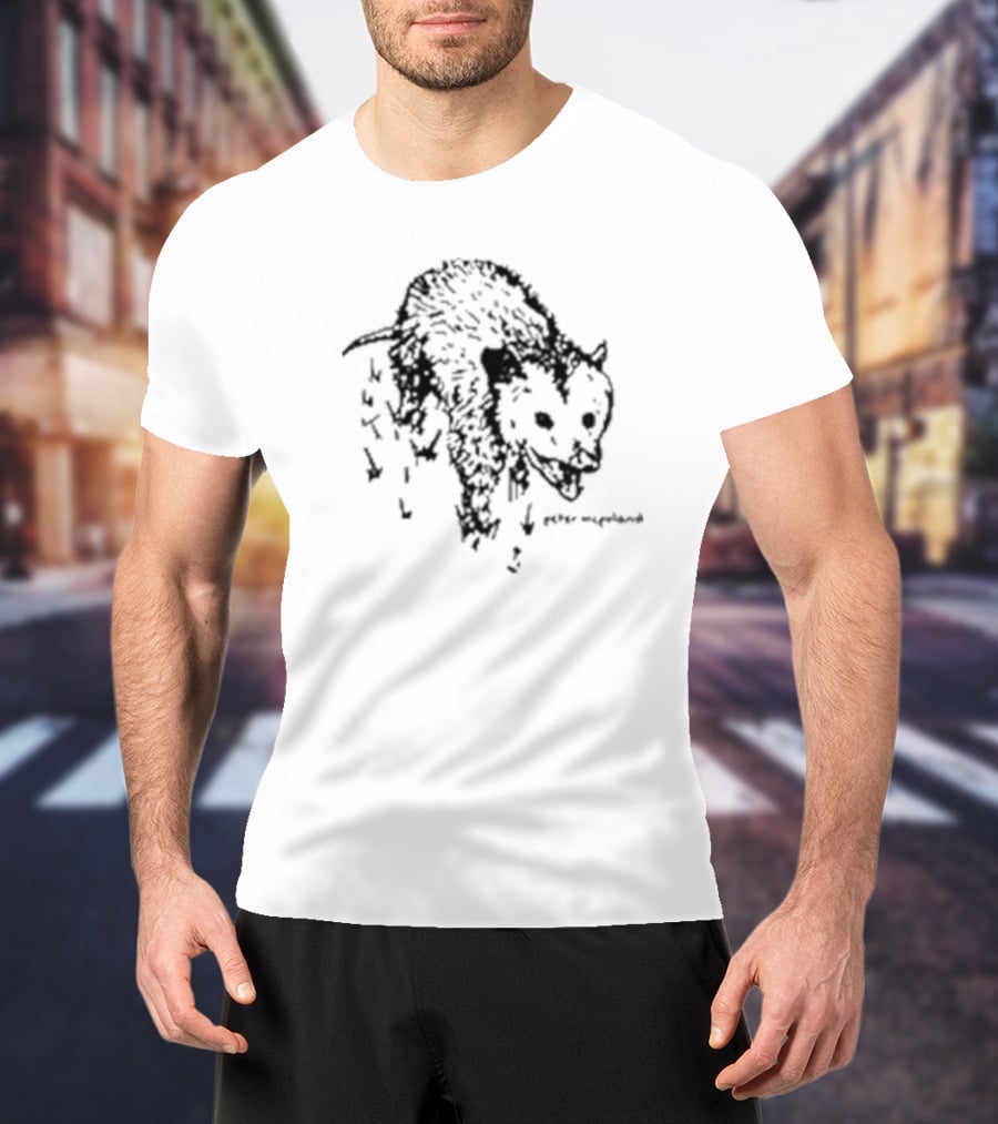 Andersonsweet Peter Mcpoland Possum Sketch T-Shirt