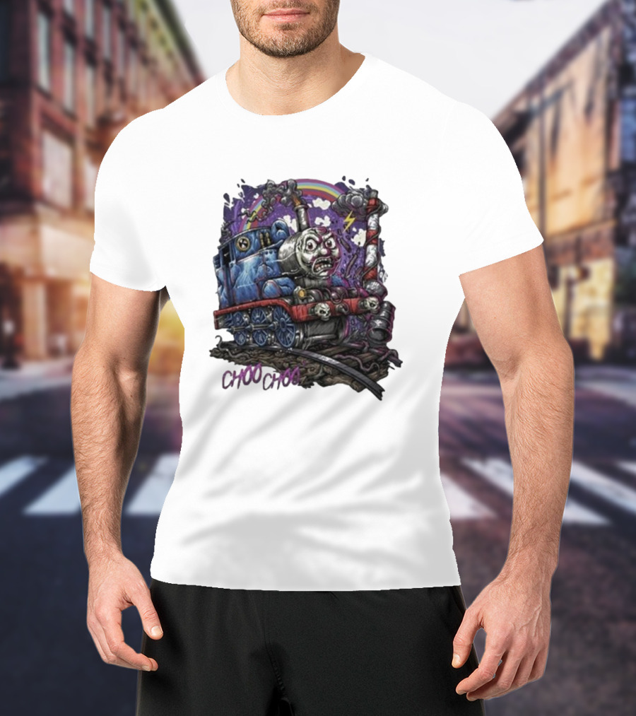 Damaged Society Choo Choo Train Madness T-Shirt
