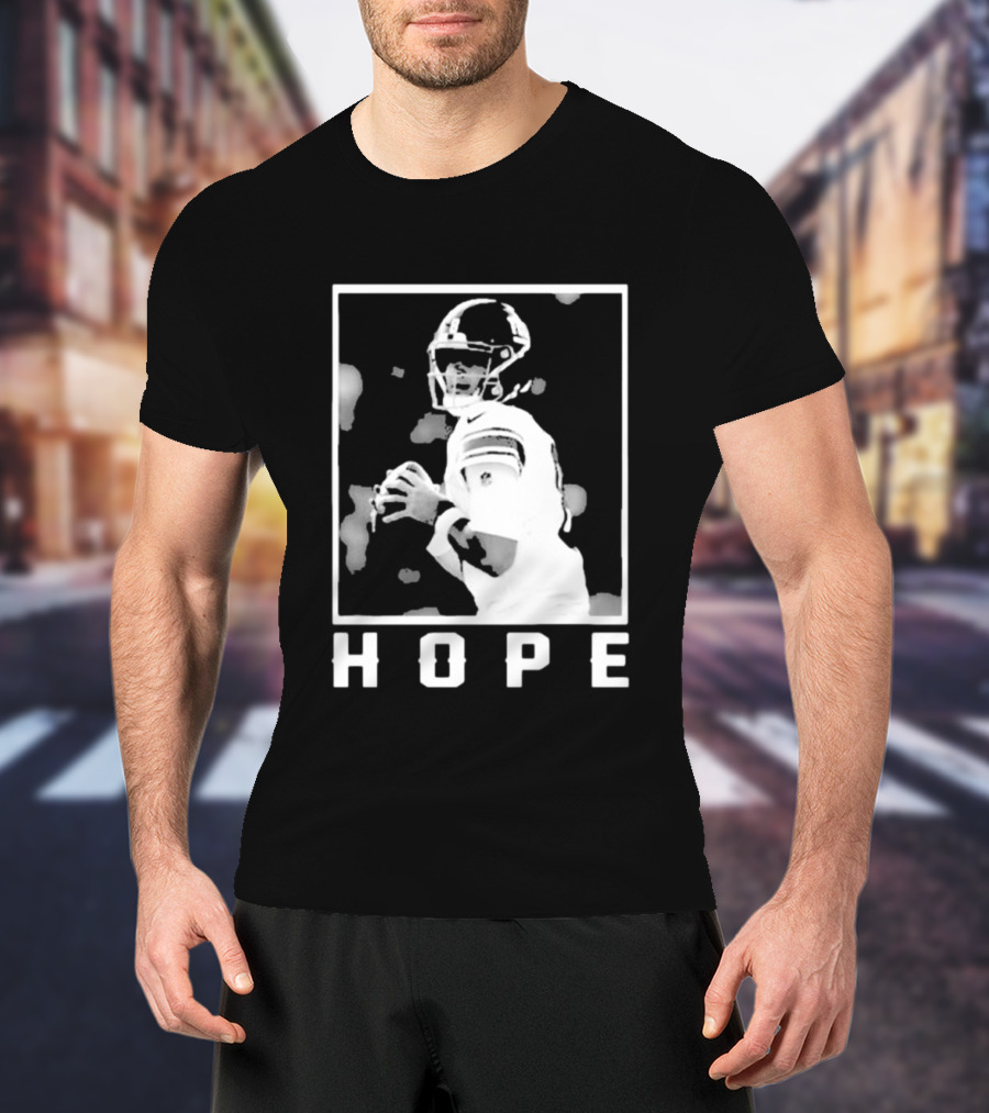 Daniel Jones Hope Quarterback Image T-Shirt