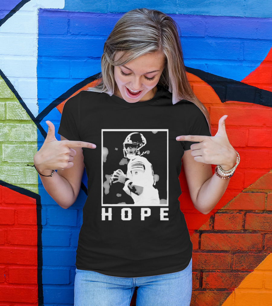 Daniel Jones Hope Quarterback Image T-Shirt