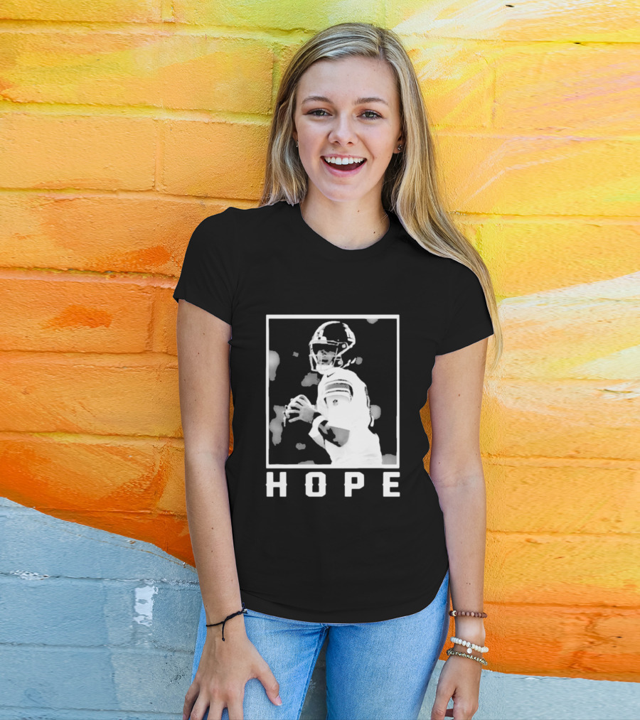 Daniel Jones Hope Quarterback Image T-Shirt
