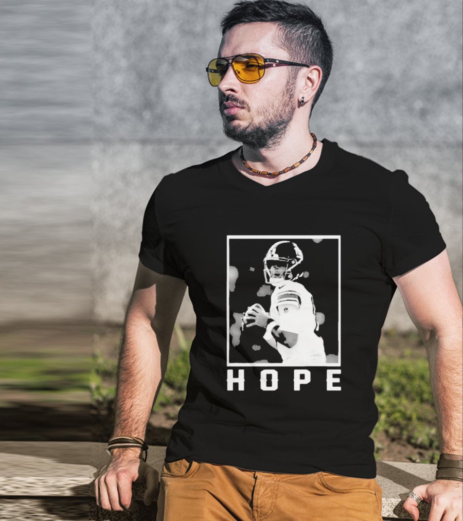 Daniel Jones Hope Quarterback Image T-Shirt