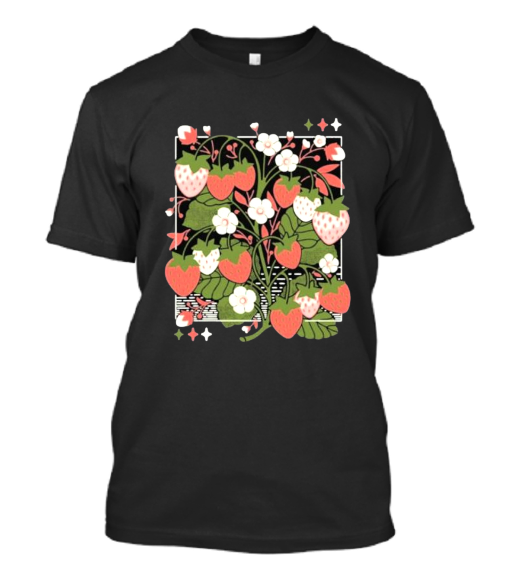 Doki Rosi Strawberry Fields Floral T-Shirt