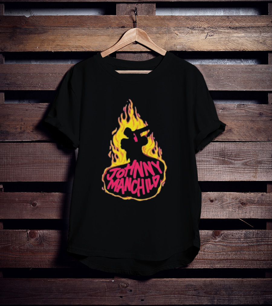 Johnny Manchild Fire Dance Silhouette Flame T-Shirt