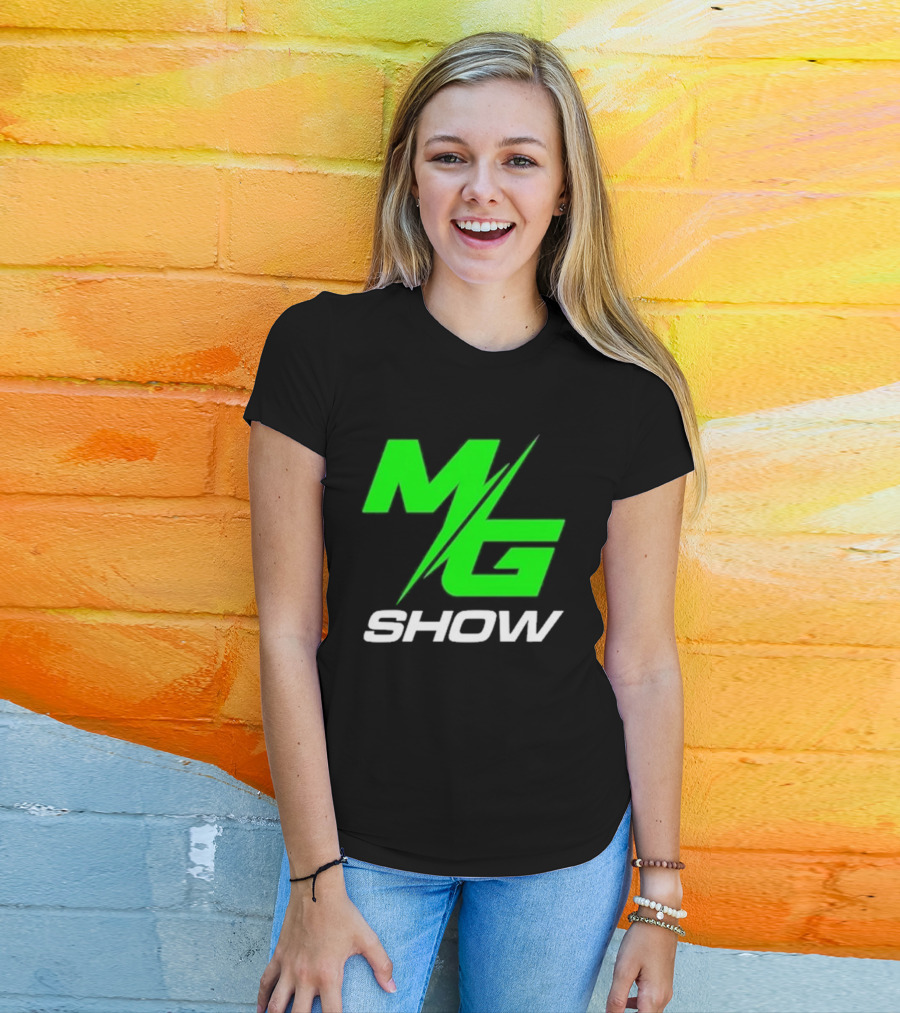 Mg Show Logo Green T-Shirt