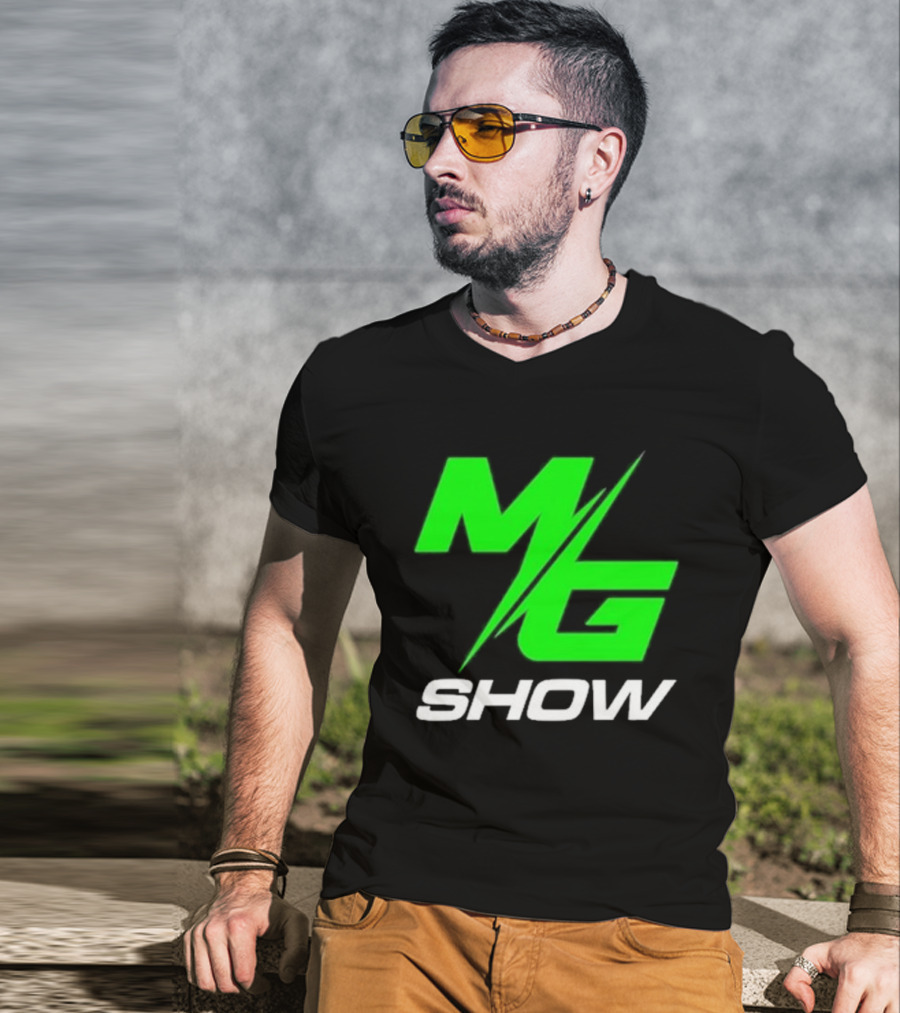 Mg Show Logo Green T-Shirt
