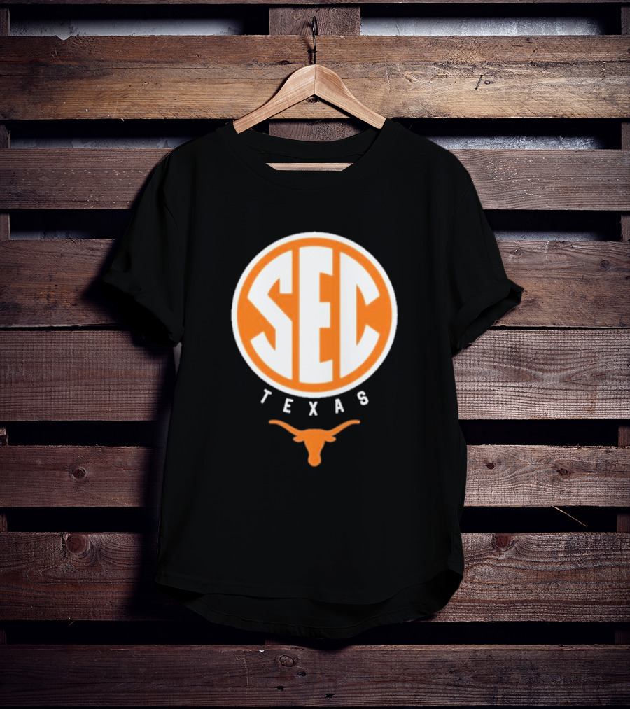 SEC Texas Longhorns Logo Texas Longhorn T-Shirt