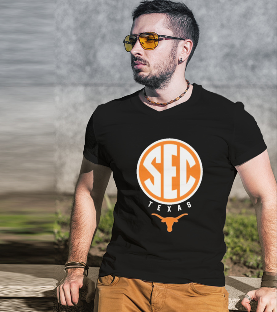 SEC Texas Longhorns Logo Texas Longhorn T-Shirt