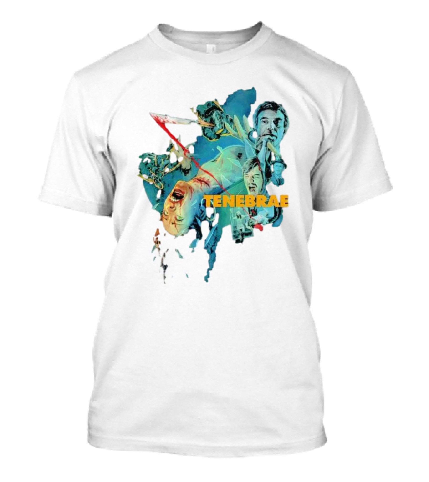 Tenebrae Terror Beyond Belief Horror Imagery Collection T-Shirt