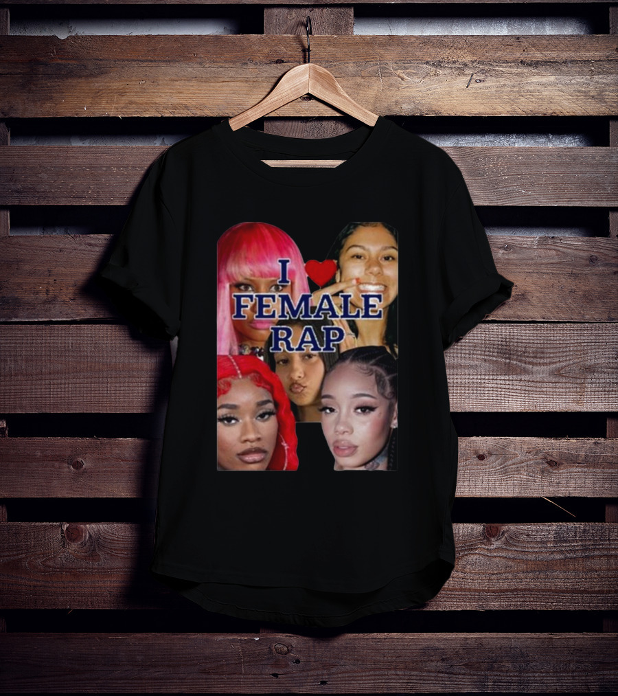 Nrth West Is My Spirit Animal I Love Female Rap Montage T-Shirt