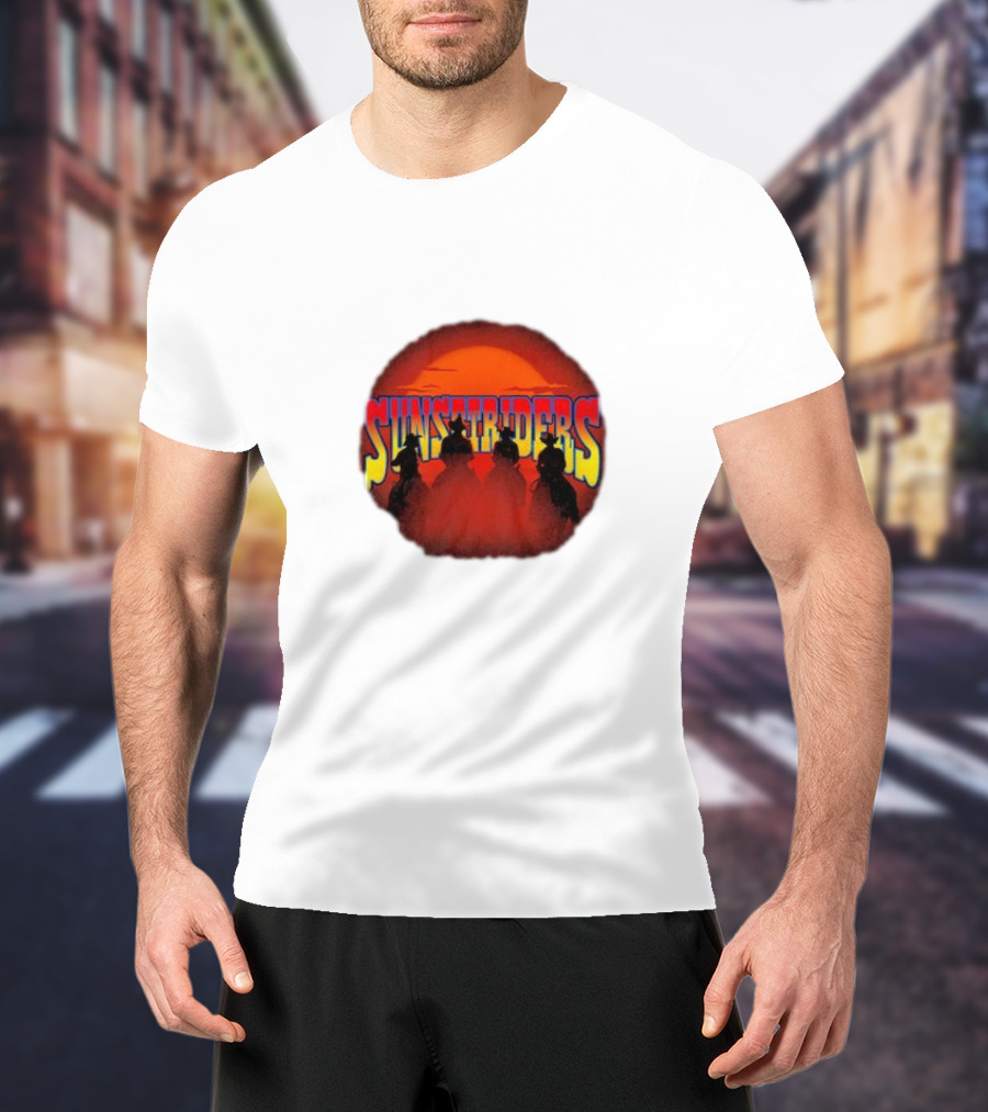 Sunset Riders Shadow Edition Retro Cowboys Game Iconic T-Shirt