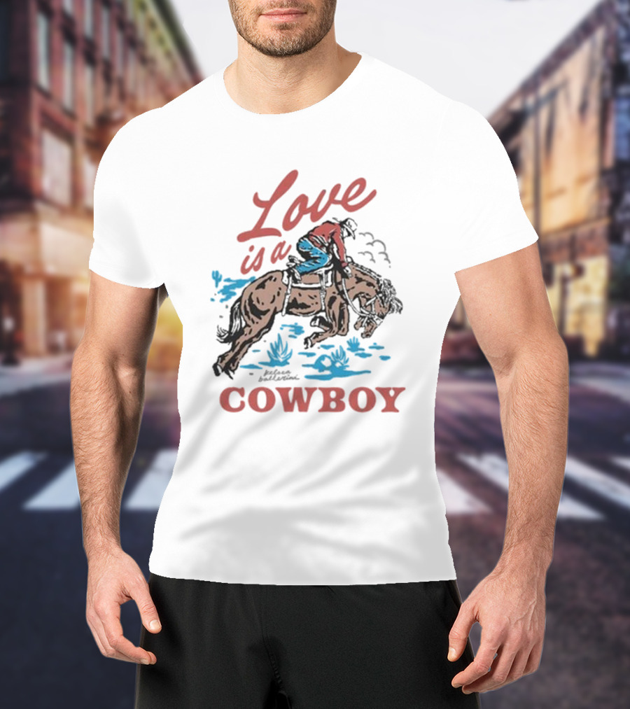 Kelsea Ballerini Love Is A Cowboy Vintage Rodeo T-Shirt