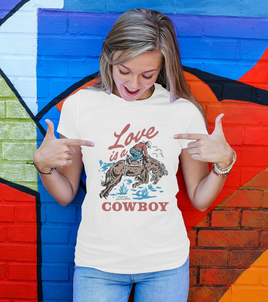 Kelsea Ballerini Love Is A Cowboy Vintage Rodeo T-Shirt