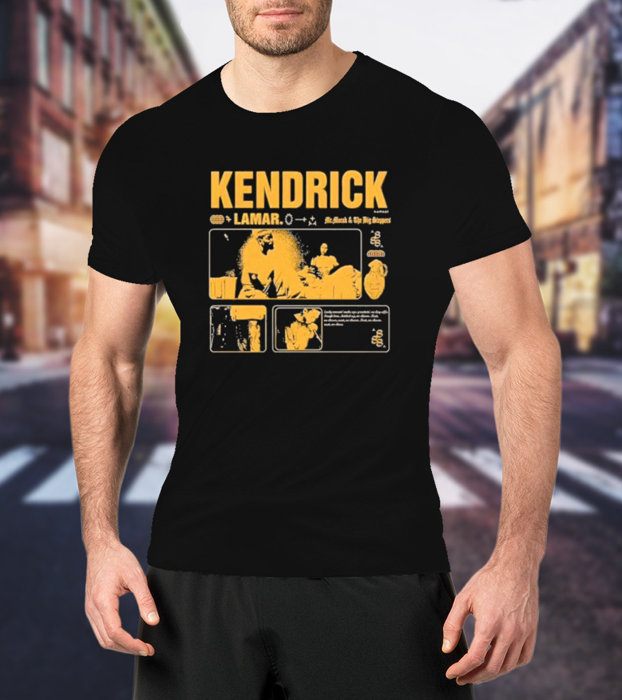 Kendrick Lamar Mr Morale And The Big Steppers Album Cover Graphic T-Shirt