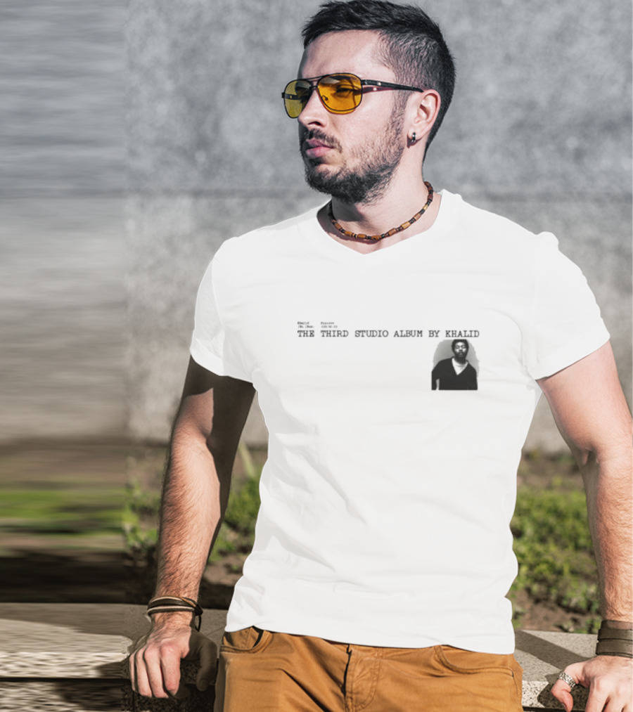 Khalid Sincere The Third Studio Album By Khalid T-Shirt