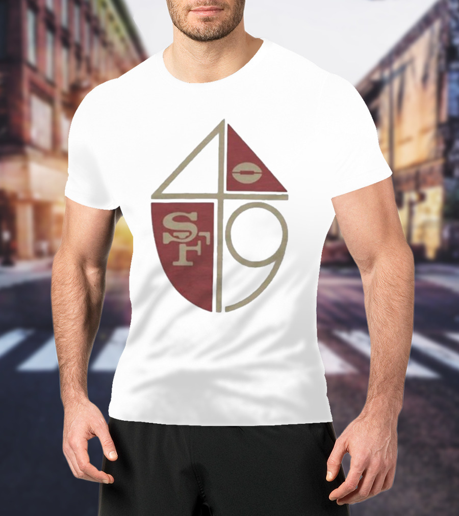 San Francisco 49ers Vintage 1965 SF 49 Iconic Emblem T-Shirt