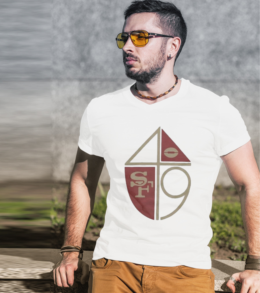 San Francisco 49ers Vintage 1965 SF 49 Iconic Emblem T-Shirt