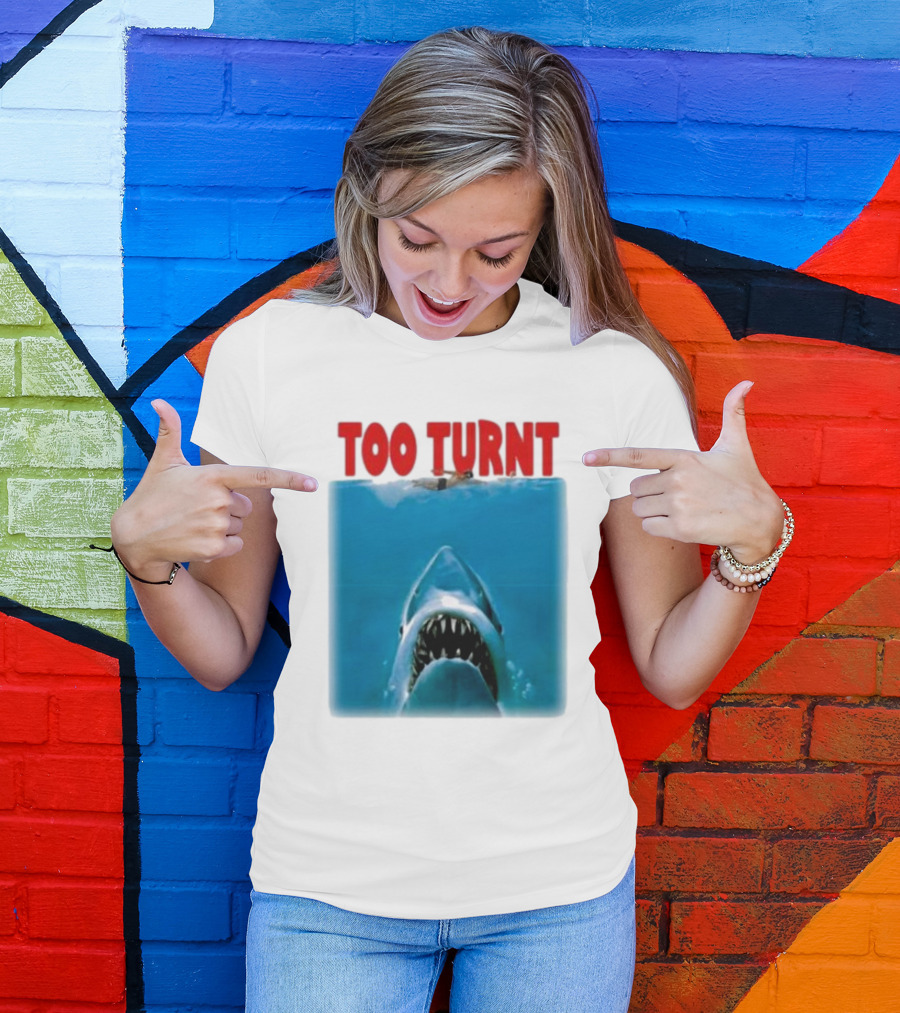 Too Turnt Shark Week T-Shirt