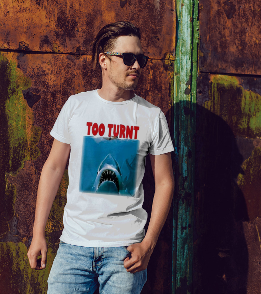 Too Turnt Shark Week T-Shirt
