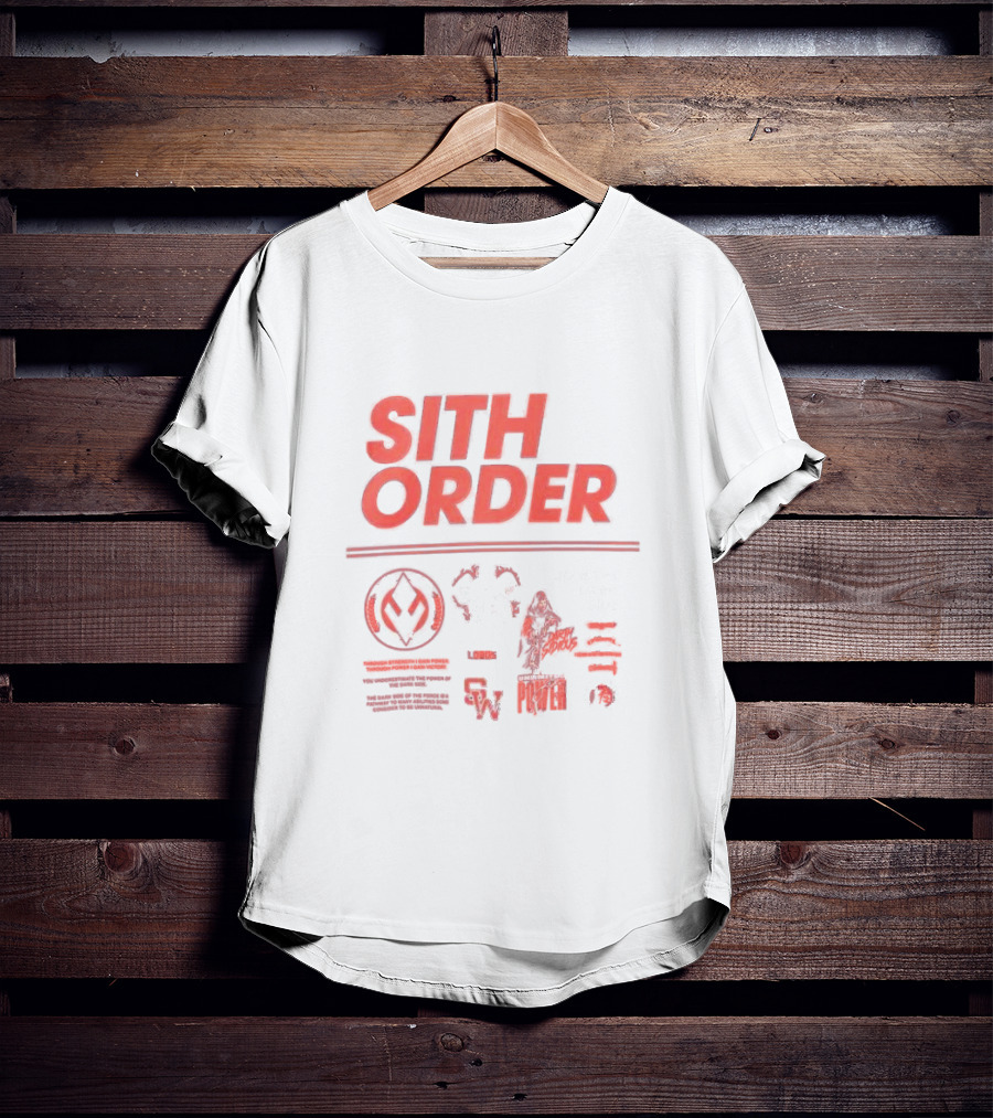 Sith Order Join The Dark Side Lords Galaxy Force 1977 Sports Club T-Shirt