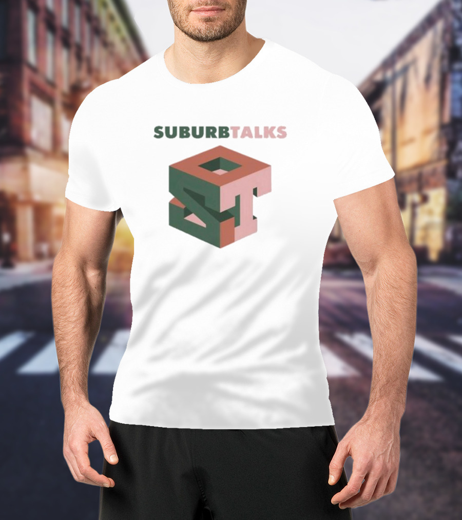 SUBURBTALKS Geometric Logo N64 T-Shirt