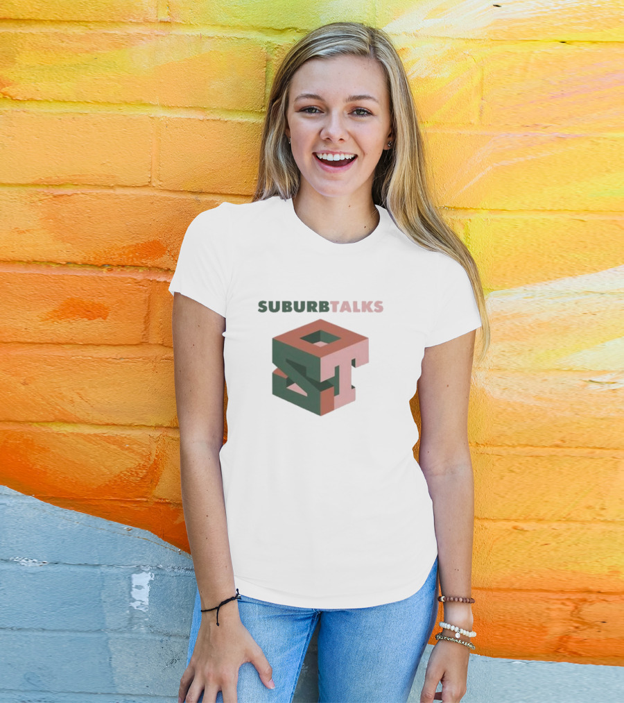 SUBURBTALKS Geometric Logo N64 T-Shirt