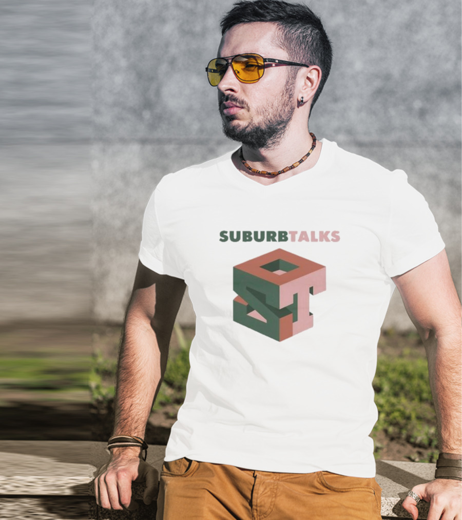 SUBURBTALKS Geometric Logo N64 T-Shirt