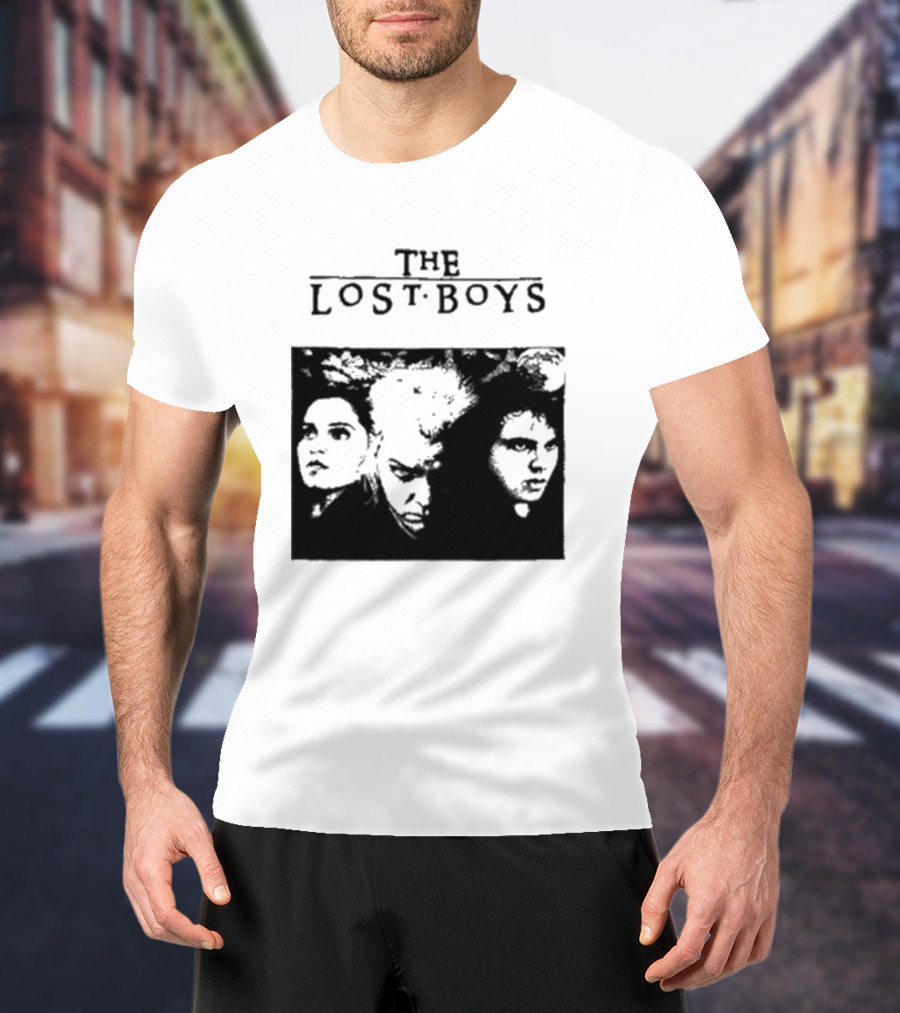 The Lost Boys San Antonio Sharpist Iconic Movie T-Shirt