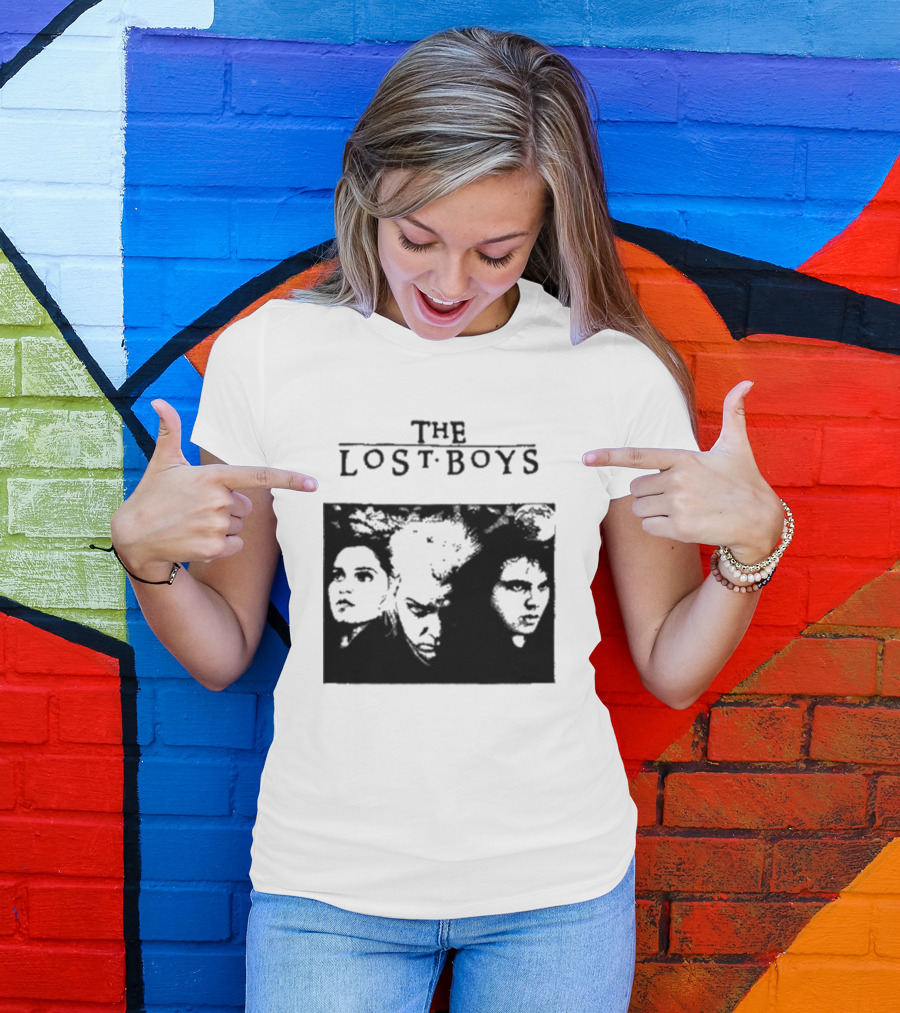 The Lost Boys San Antonio Sharpist Iconic Movie T-Shirt
