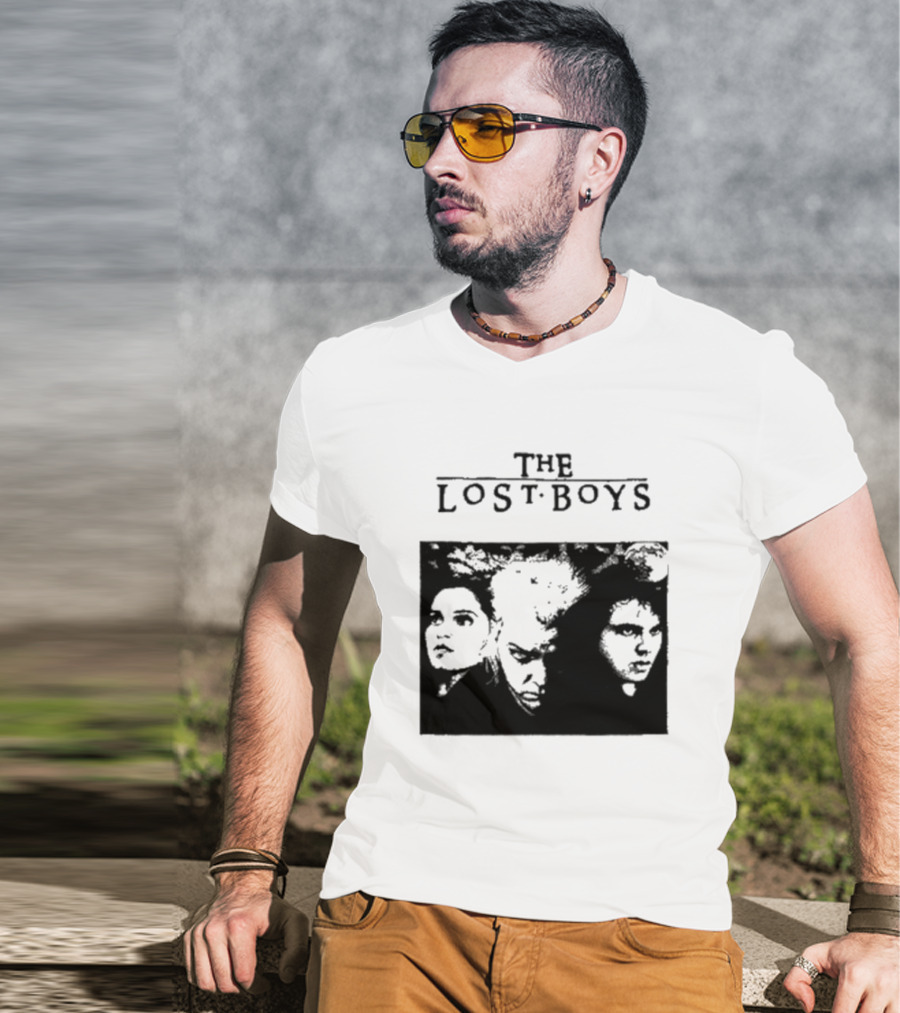 The Lost Boys San Antonio Sharpist Iconic Movie T-Shirt