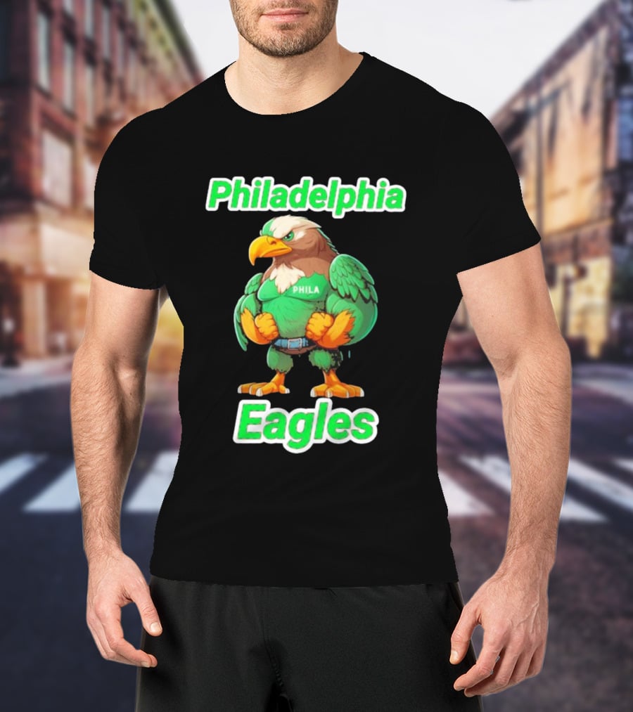 Philadelphia Eagles Fan Love Hurts So Good Eagles Fan T-Shirt