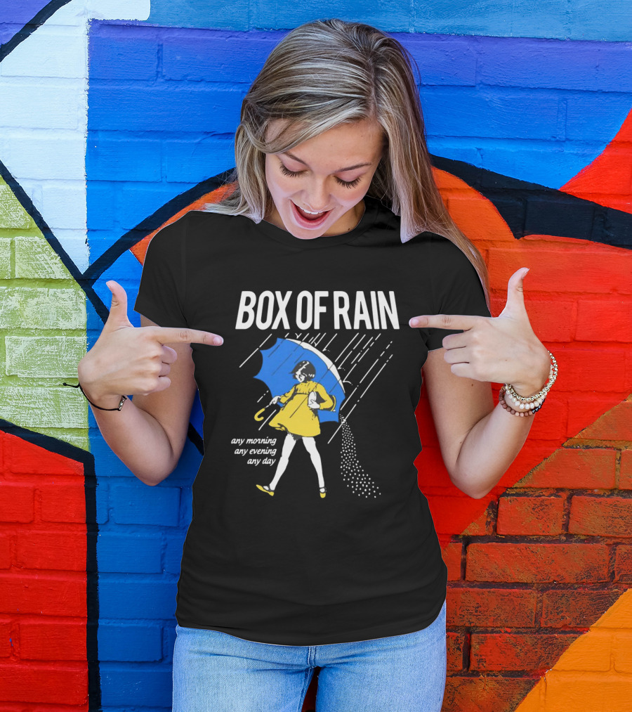 Box Of Rain Any Morning Any Evening Any Day T-Shirt
