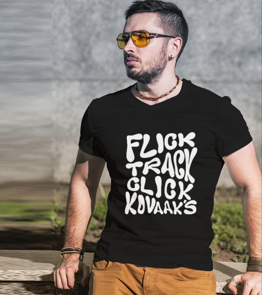 Kovaak’s Flick Track Click Kovaak’s Gaming Performance Enhancement T-Shirt