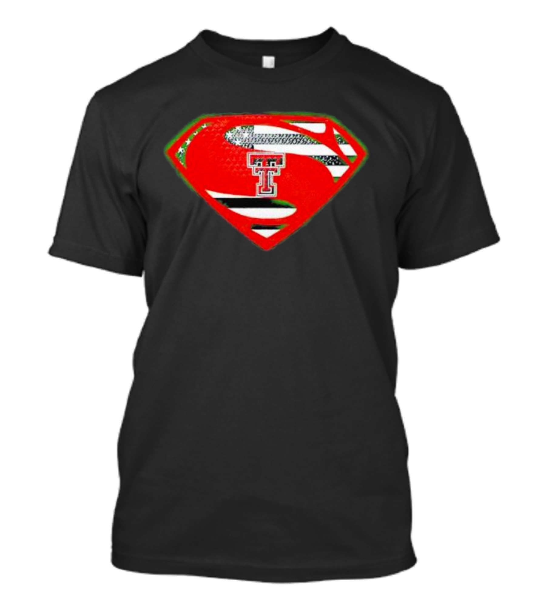 Texas Tech Red Raiders TT Superman T-Shirt