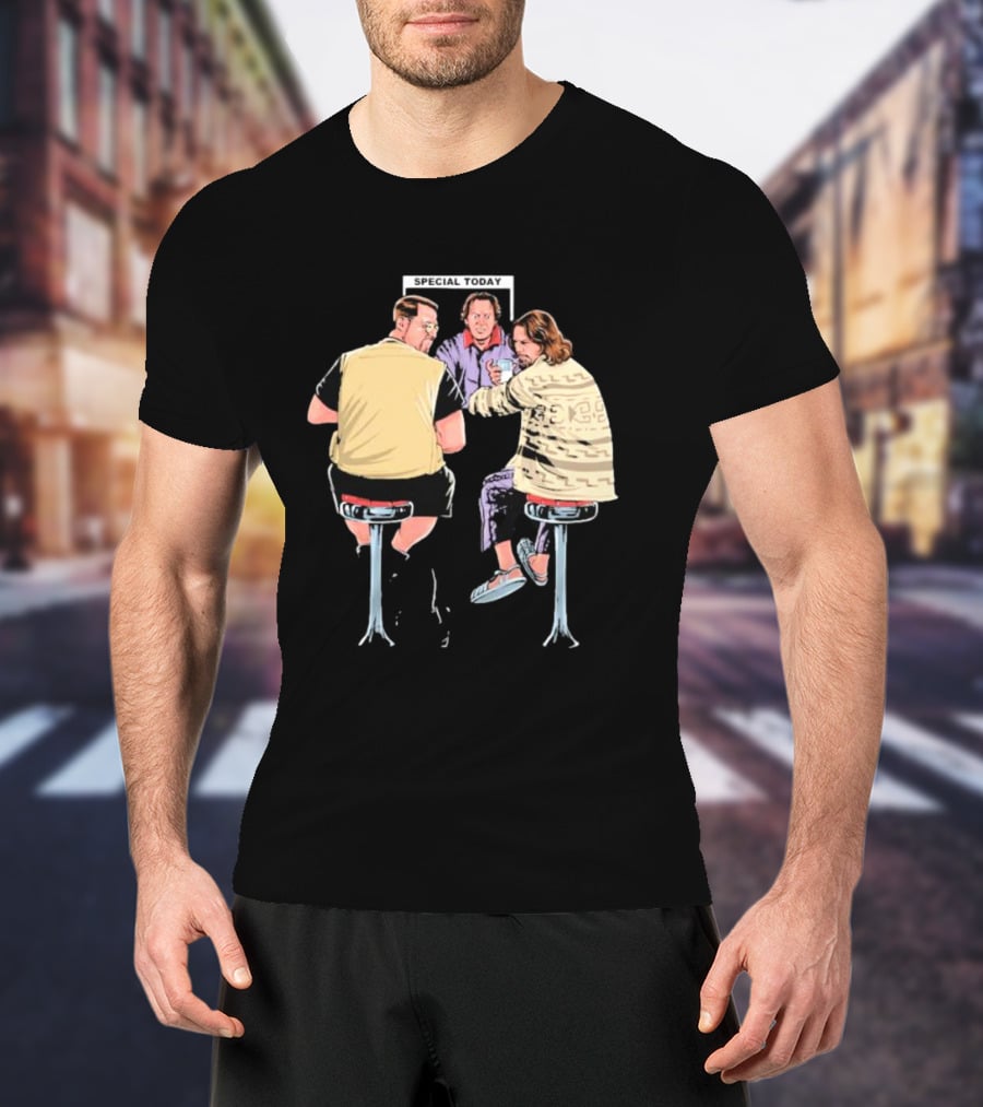 The Dudeway Special Today Bowling Scene T-Shirt