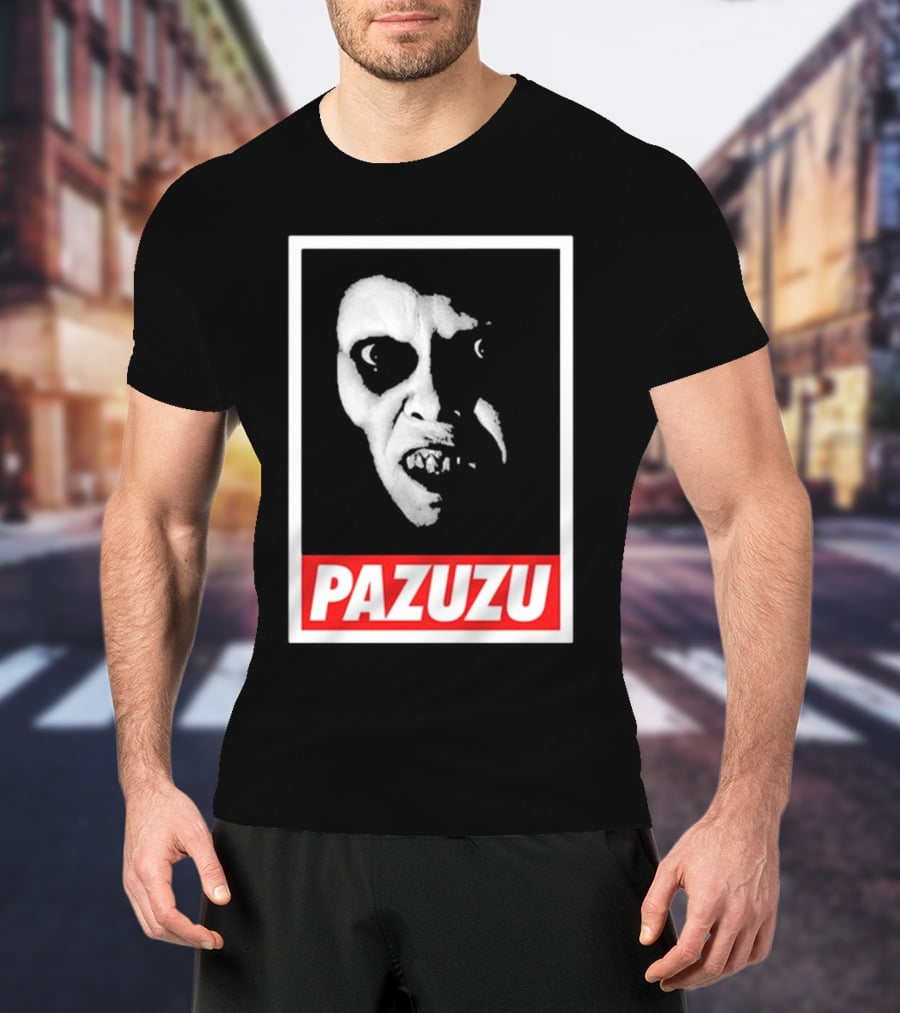 Pazuzu Face The Exorcist Horror Image T-Shirt