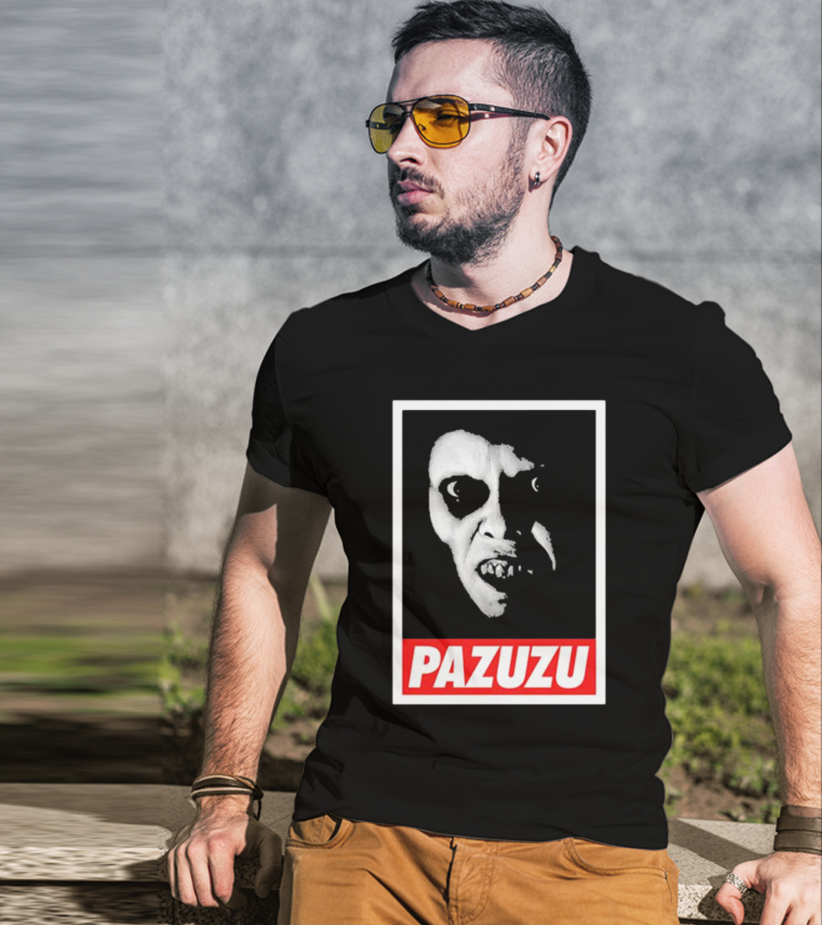 Pazuzu Face The Exorcist Horror Image T-Shirt