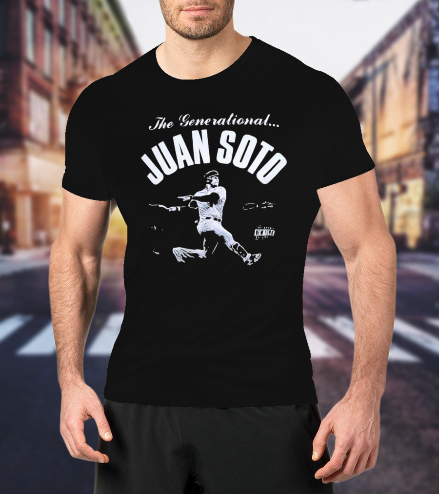 The Generational Juan Soto Baseball Swing T-Shirt