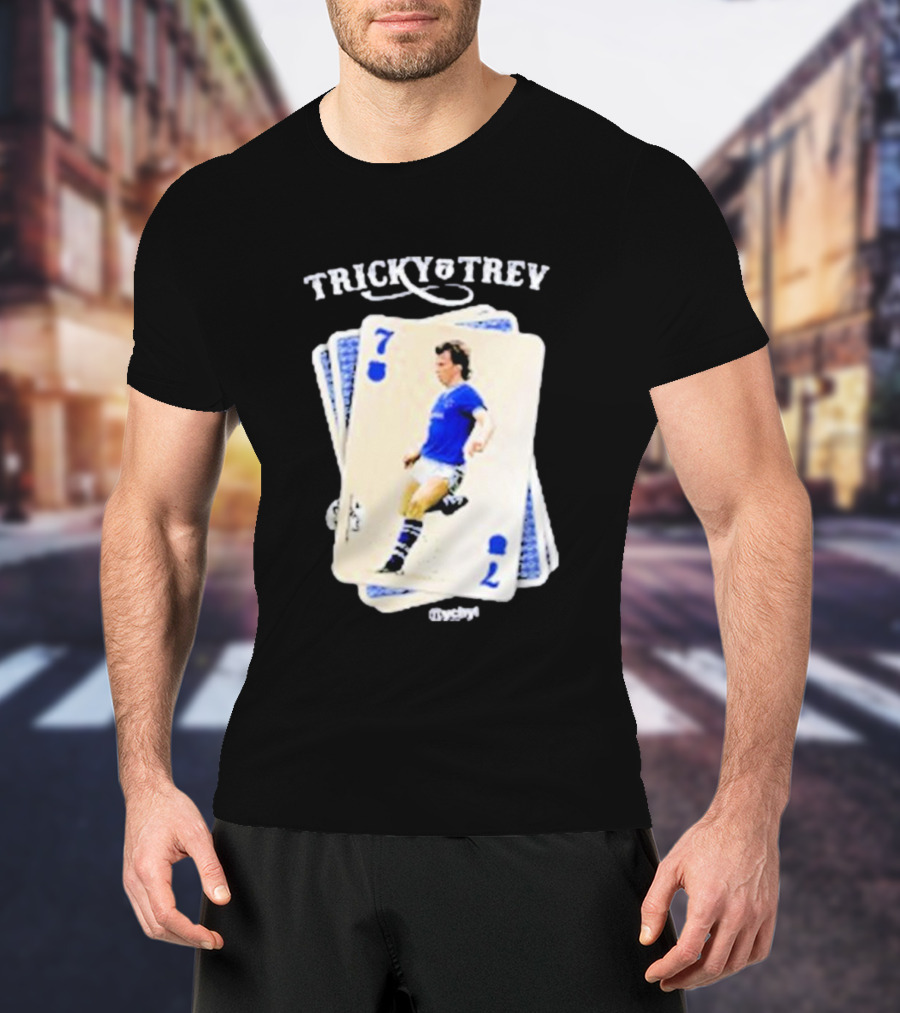 Tricky Trev Playing Card The Nil Satis Factory Keep Your Cards Close To Your Chest T-Shirt