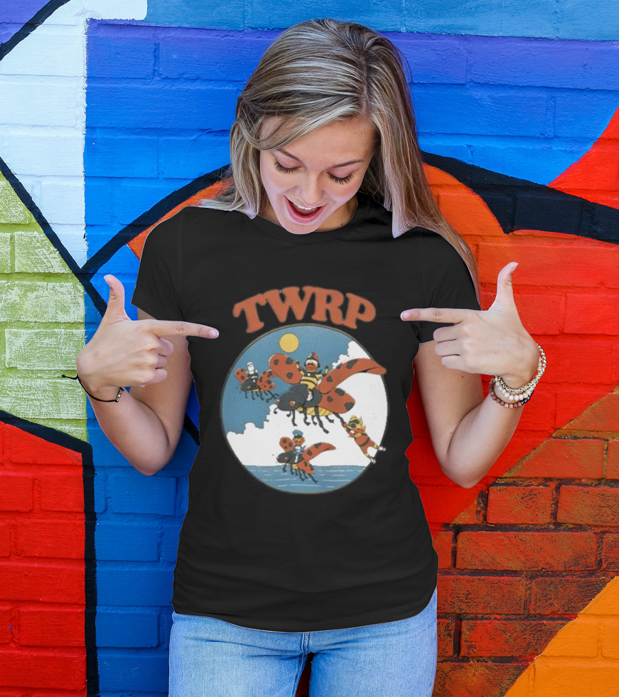 TWRP Band Riding Giant Ladybugs Under The Sun T-Shirt