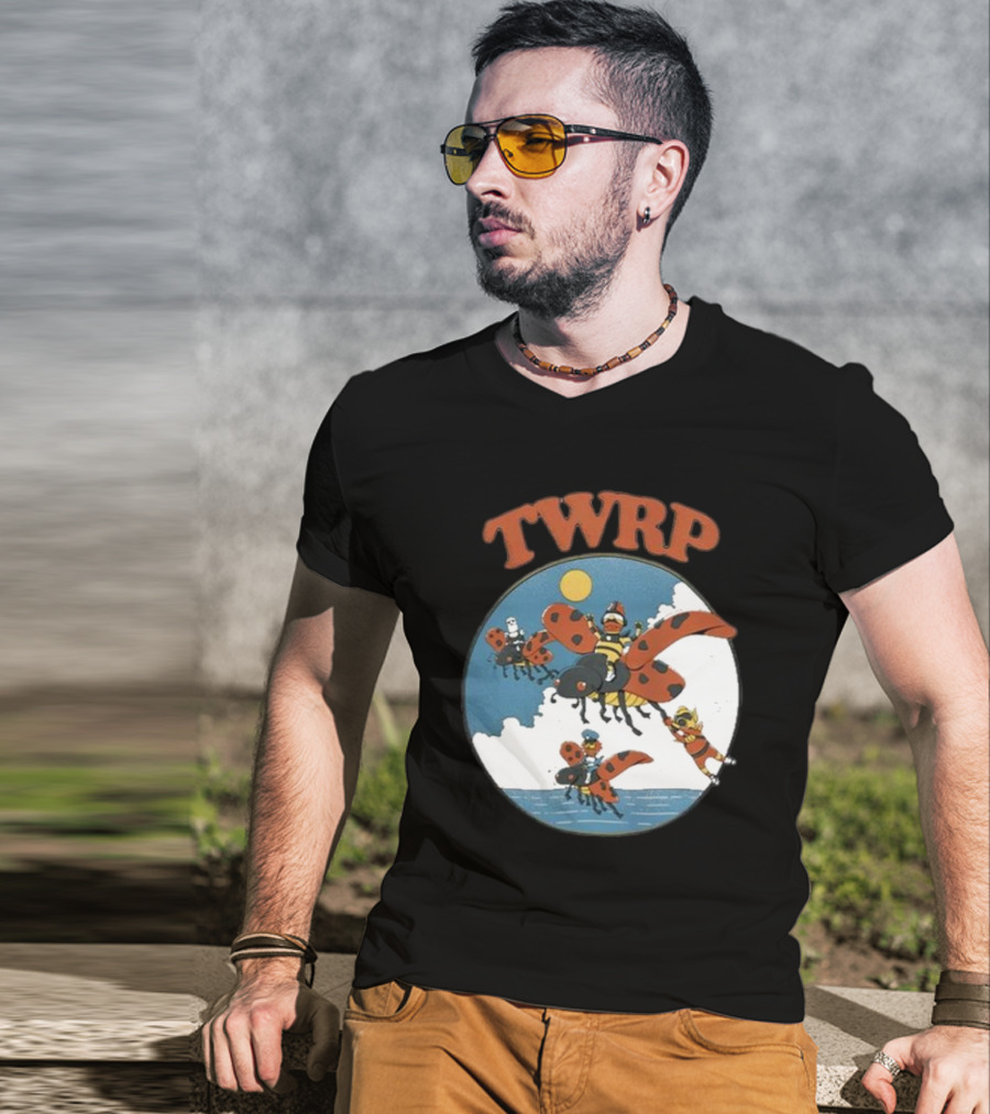 TWRP Band Riding Giant Ladybugs Under The Sun T-Shirt
