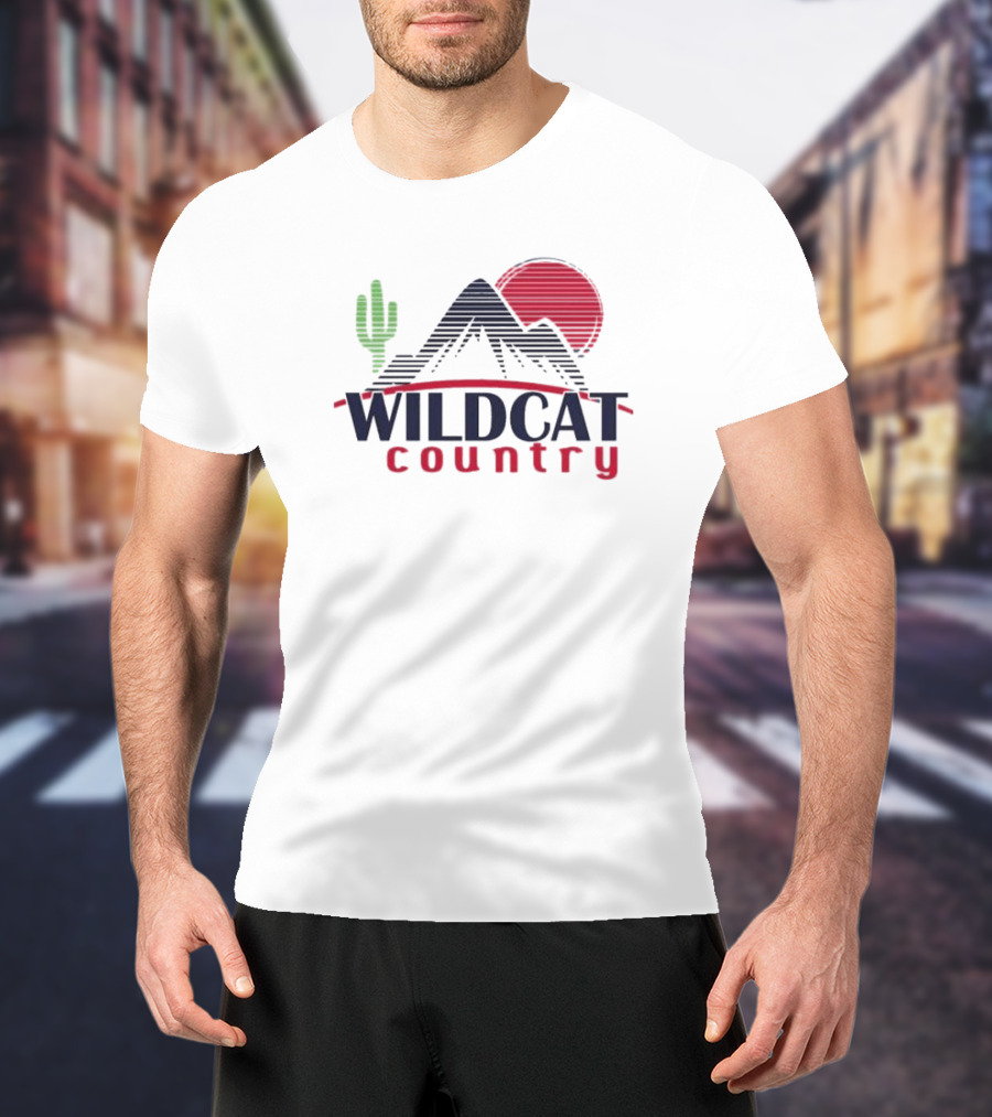 Wildcat Country Desert Sunset Japan T-Shirt