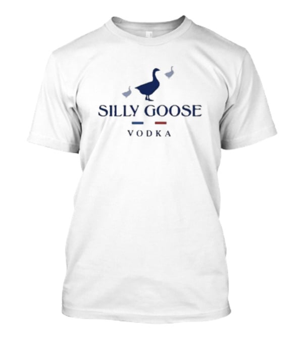Silly Goose Vodka Logo With Goose T-Shirt