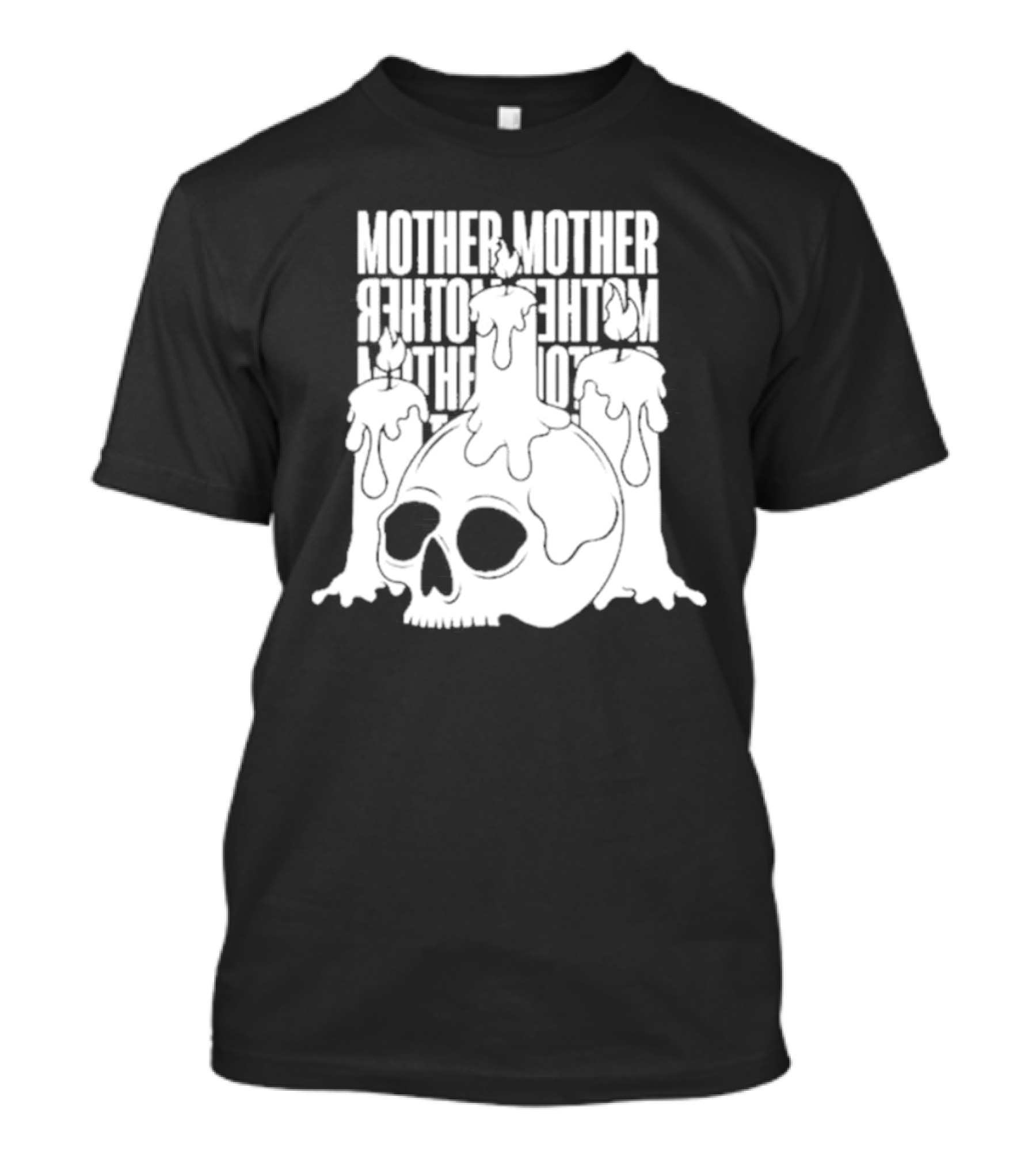 Mother Mother Skull Candle T-Shirt