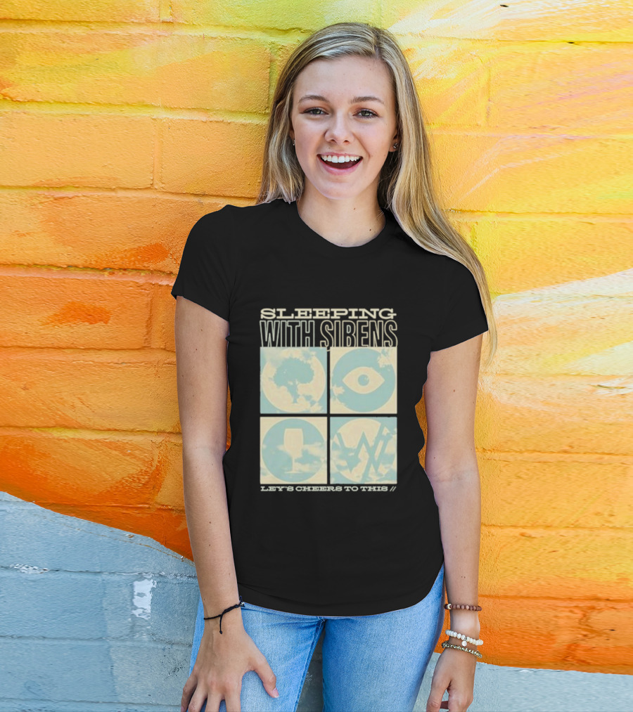 Sleeping With Sirens Let's Cheers To This Iconic Album Art Elements T-Shirt