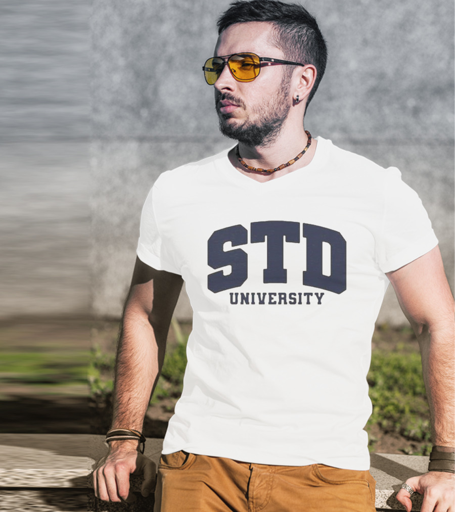STD University Funny College T-Shirt