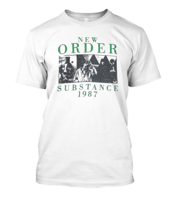 New Order Substance 1987 Album Cover T-Shirt