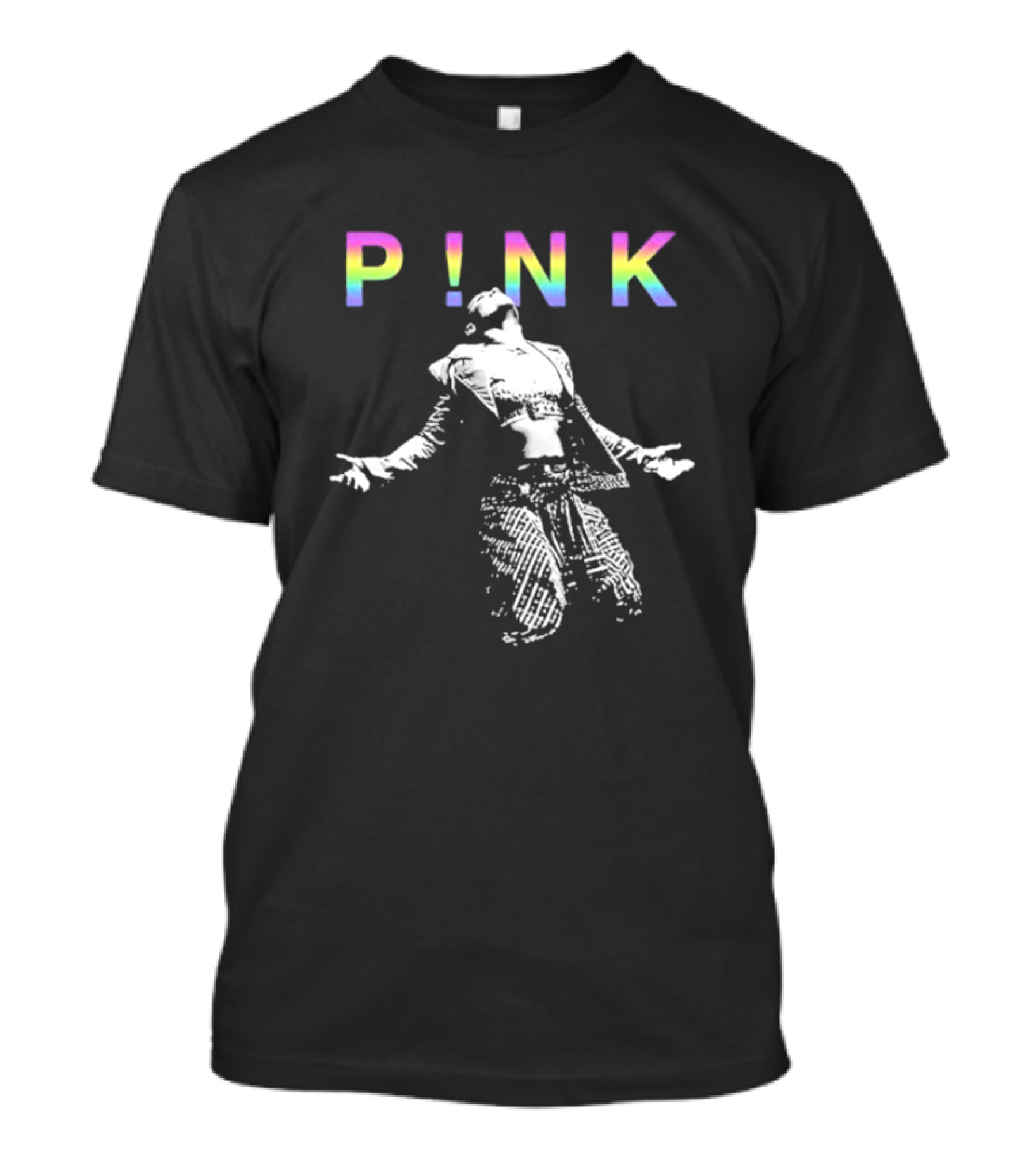 PNK Rainbow Praise Enthusiastic T-Shirt