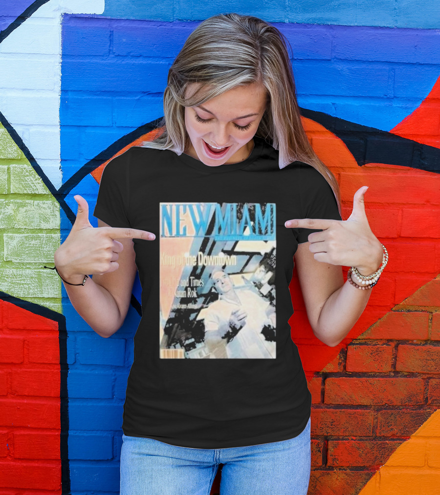NEW MIAMI King Of The Downtown Life And Times Rok New York T-Shirt
